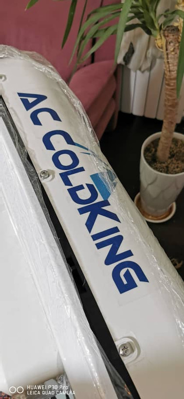 کولر درجا سرد و گرم سقفی و حرکت 24 ولت 3800 وات کولدکینگ ac coldking کمپرسور اسکرول میتسوبیشی مخصوص مناطق گرمسیر