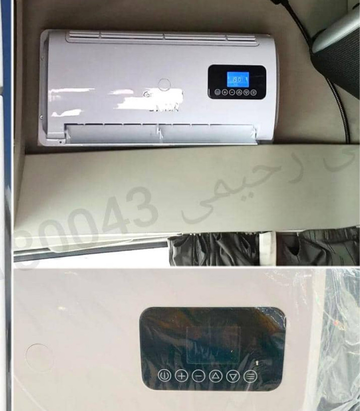 برد پنل کولر درجا دیجیتالی پنل لمسی (مشهور پنل لمسی)