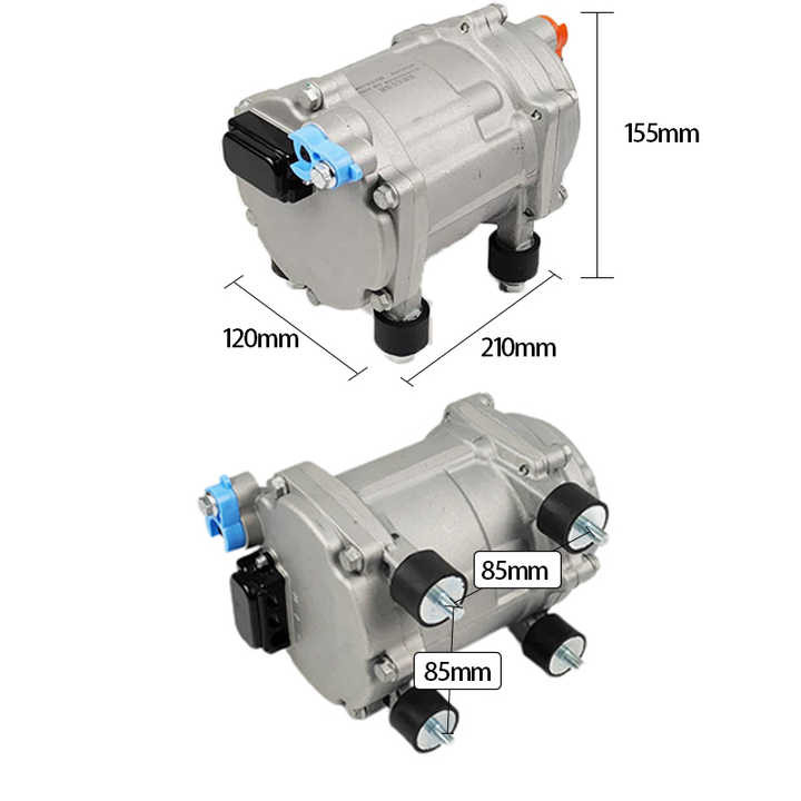 کمپرسور کولر درجا 2000/2800/3500/3800 وات scroll/ tc turbo/ rotors