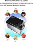 یخچال و فریزر صندوقی کامیون DWR سایز ۲۲ لیتری – کمپرسوردار، دیجیتال و ضد لرزش