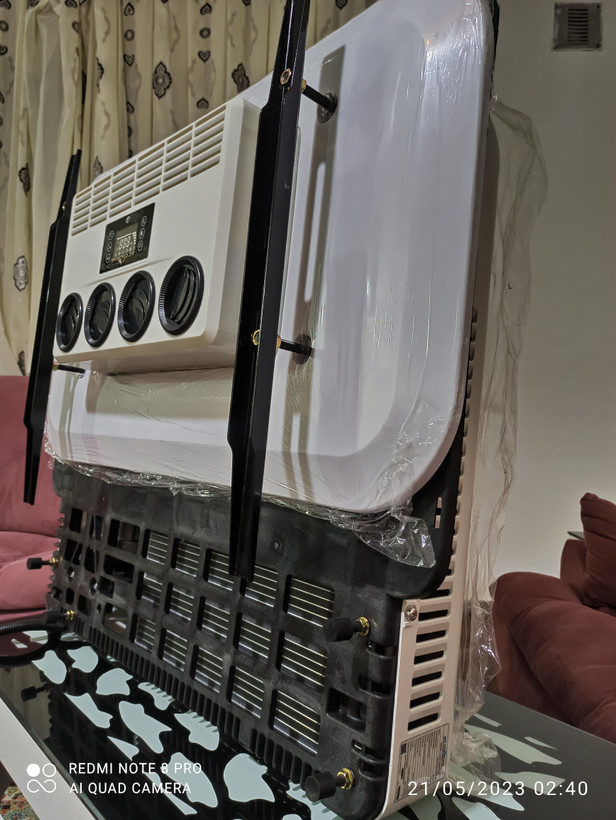 کولر درجا سقفی سرد و گرم (بخاری و کولر)کولدکینگ