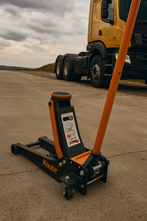 جک سوسماری ۵ تن زوبر (Kzubr) چرخدار – هیدرولیکی قدرتمند و ایمن