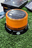 چراغ گردان خورشیدی LED هشدار و ایمنی با پایه آهنربایی ضد آب