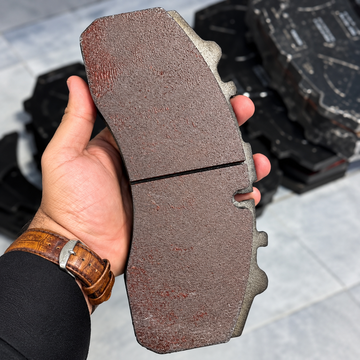 لنت ترمز دیسکی کامیون تک استار TEXTAR مدل WVA 29087