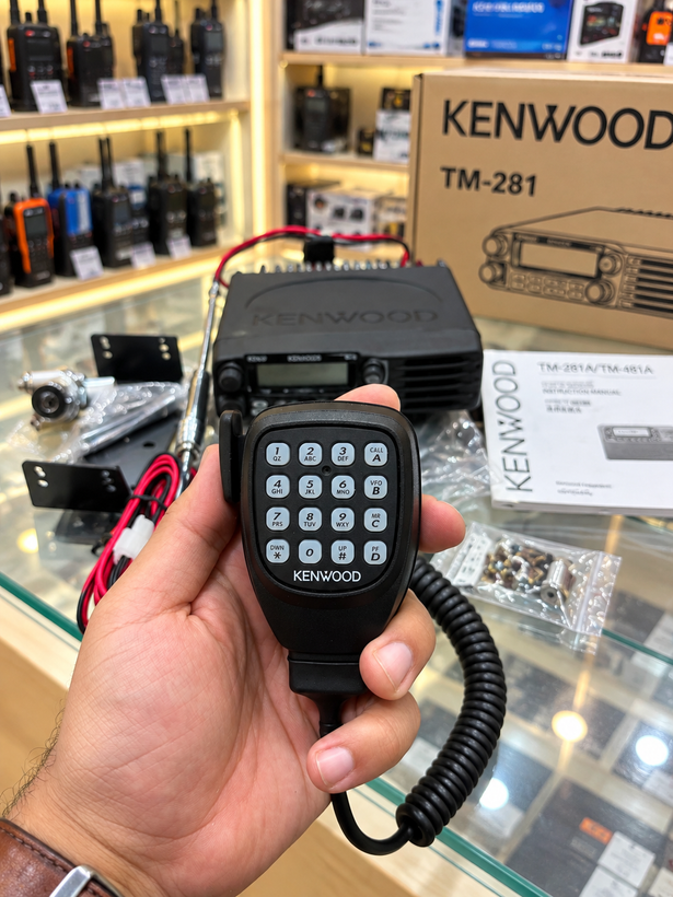 بیسیم خودرو و کامیون کنوود Kenwood TM-281 | بیسیم 12 و 24 ولت