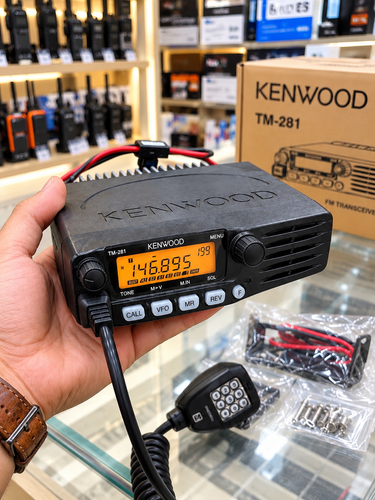 بیسیم خودرو و کامیون کنوود Kenwood TM-281 | بیسیم 12 و 24 ولت