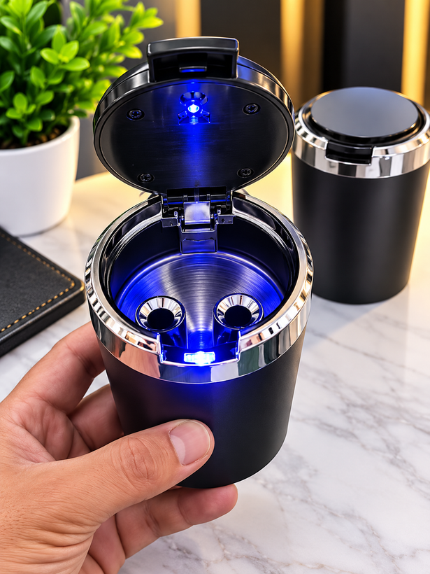 جاسیگاری خودرو و کامیون | جاسیگاری LED دار با طرح داف، اسکانیا، مان و مرسدس بنز