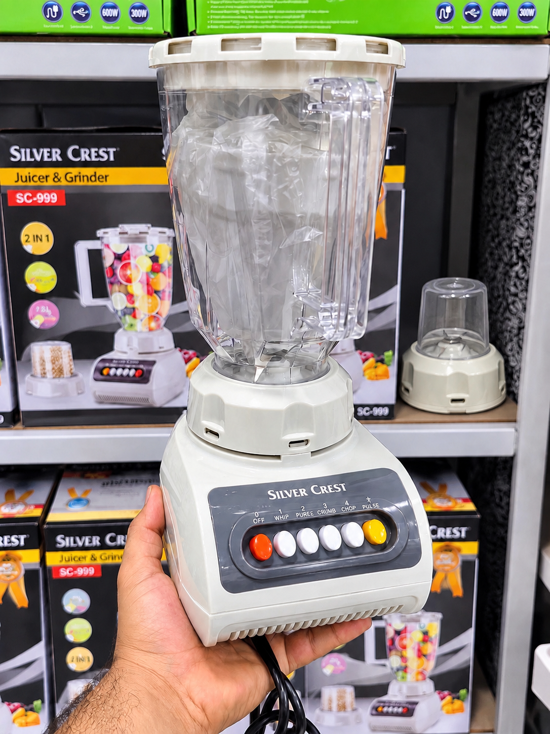 مخلوط کن و آبمیوه گیری ۱۲ و ۲۴ ولت خودرو سیلور کرست مدل Silver crest SC-999