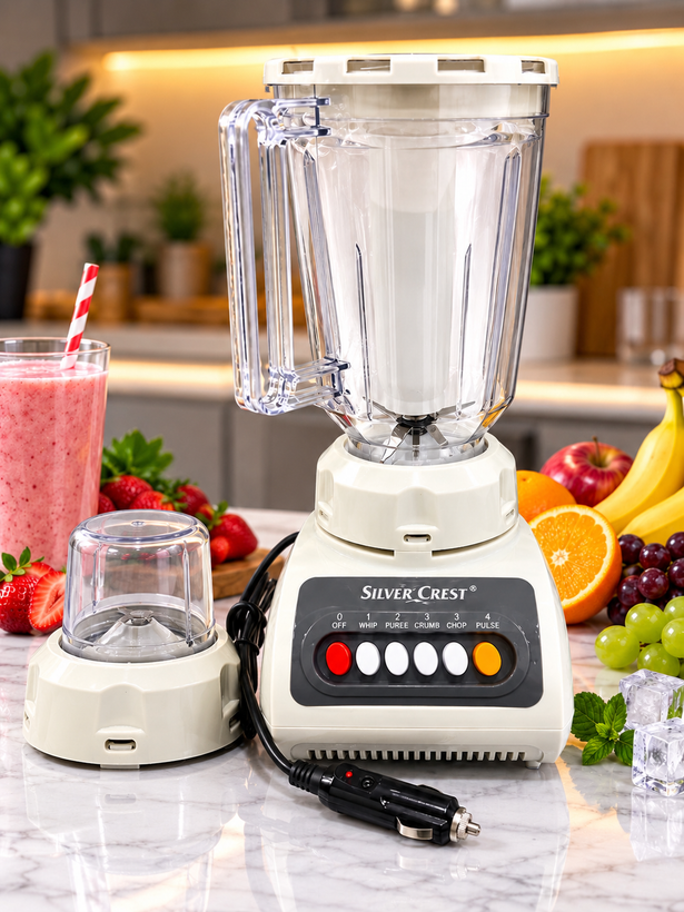 مخلوط کن و آبمیوه گیری ۱۲ و ۲۴ ولت خودرو سیلور کرست مدل Silver crest SC-999