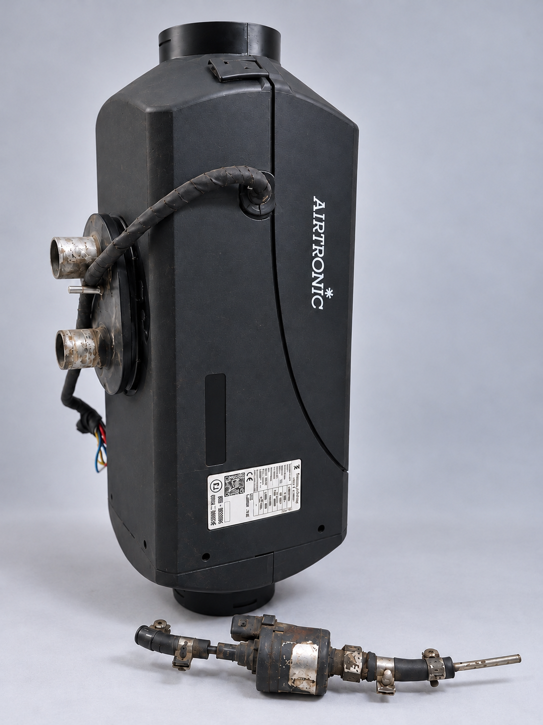 بخاری درجا Eberspächer Airtronic D2 ابرش باخر ۲۴ ولت آلمانی استوک همراه پمپ سوخت بدون کلید کنترل